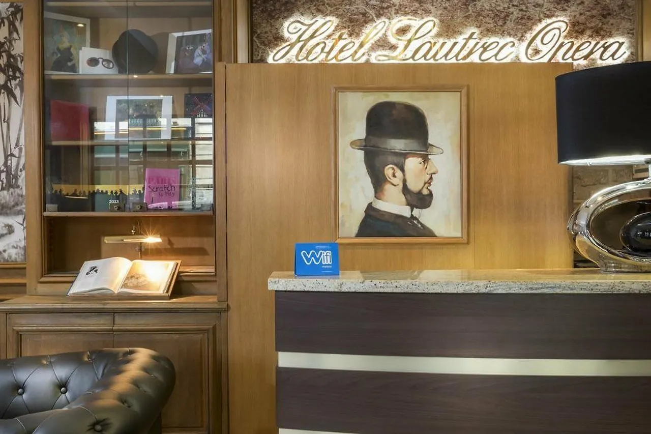 Hotel Lautrec Opera Paris